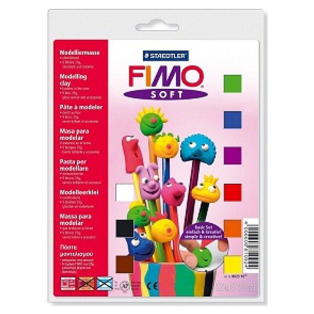 Fimo Coffret soft 9 1/2 blocs + accessoires