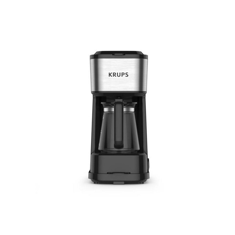 KRUPS Cafetière filtre 3 tasses 1000w inox - km207d10
