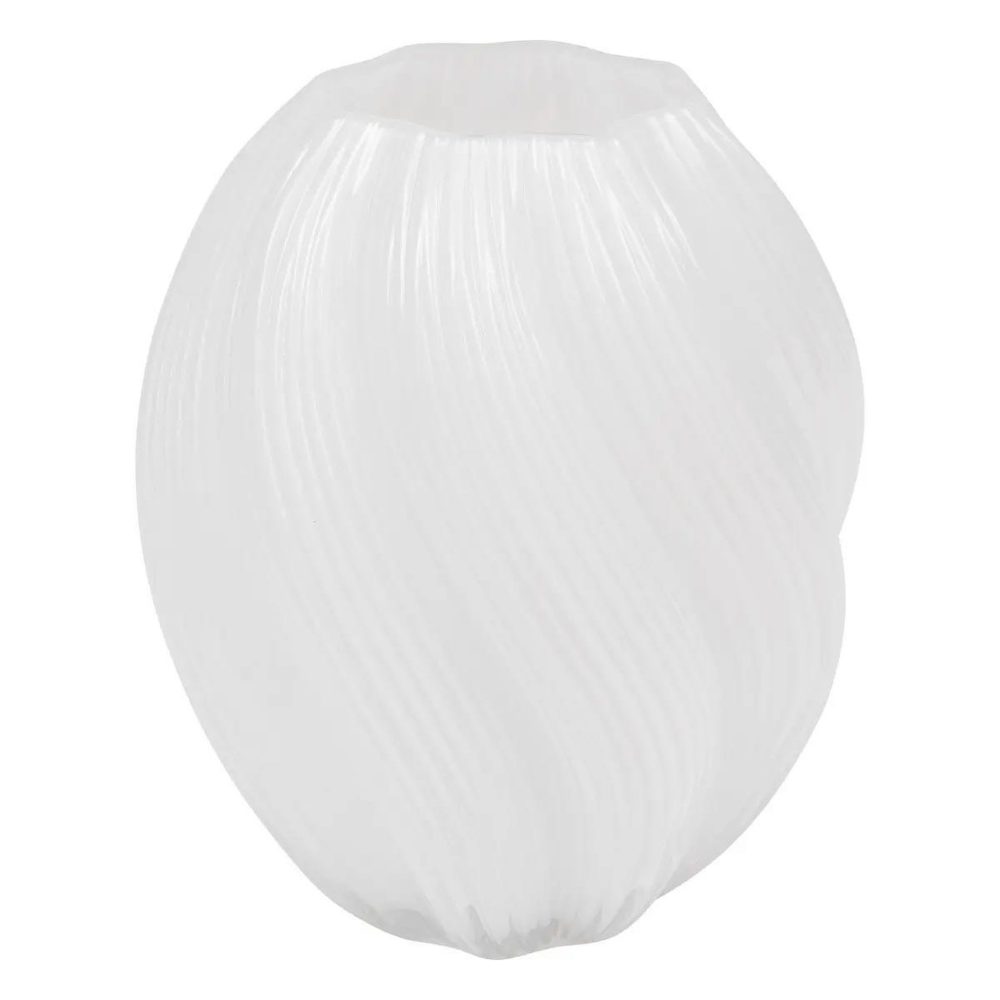 ATMOSPHERA Vase design en verre valma 21cm transparent
