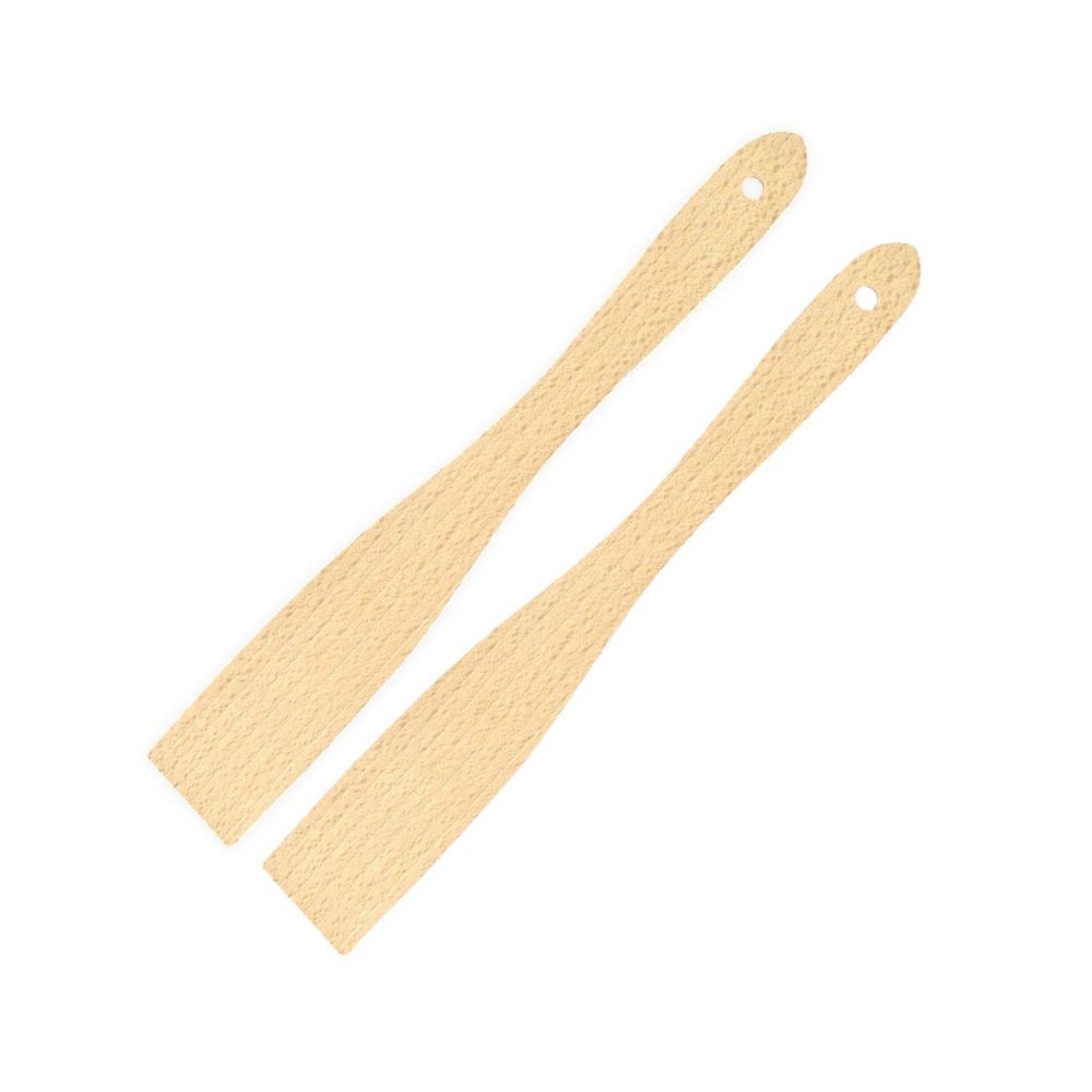 Fackelmann Ensemble de 2 spatules de cuisine 30 cm fackelmann wood edition