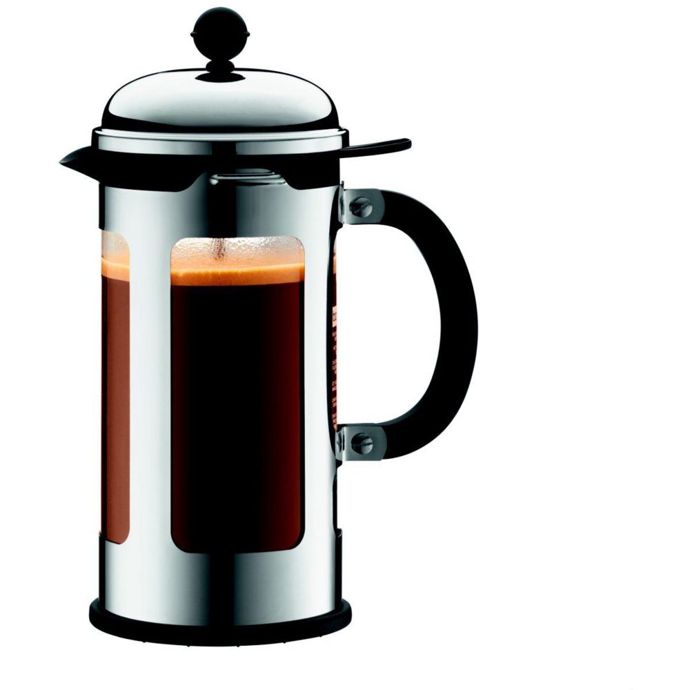 Bodum Cafetière à piston chambord à piston 8 tasses 1l - inox