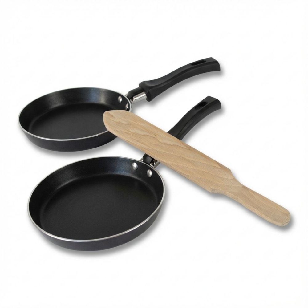 ELO Set de 1 poêle de cuisson 14 cm en aluminium avec 1 ustensiles de cuisine sans pfas elo jewel de luxe