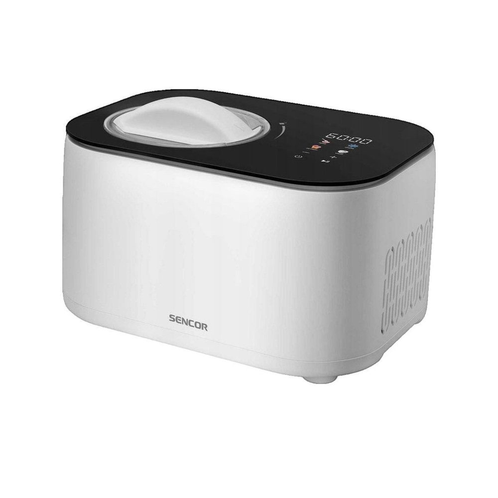 SENCO SORBETIÈRE Sencor 8590669383658 blanche avec écran LED et capacité 1 litre