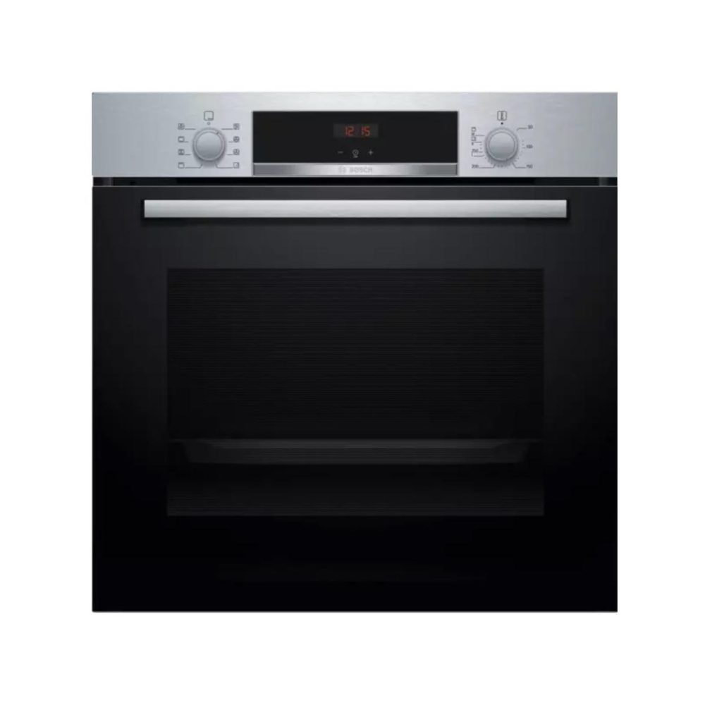 BOSCH Four intégrable multifonction 71l 60cm ecoclean inox - hba553br3f