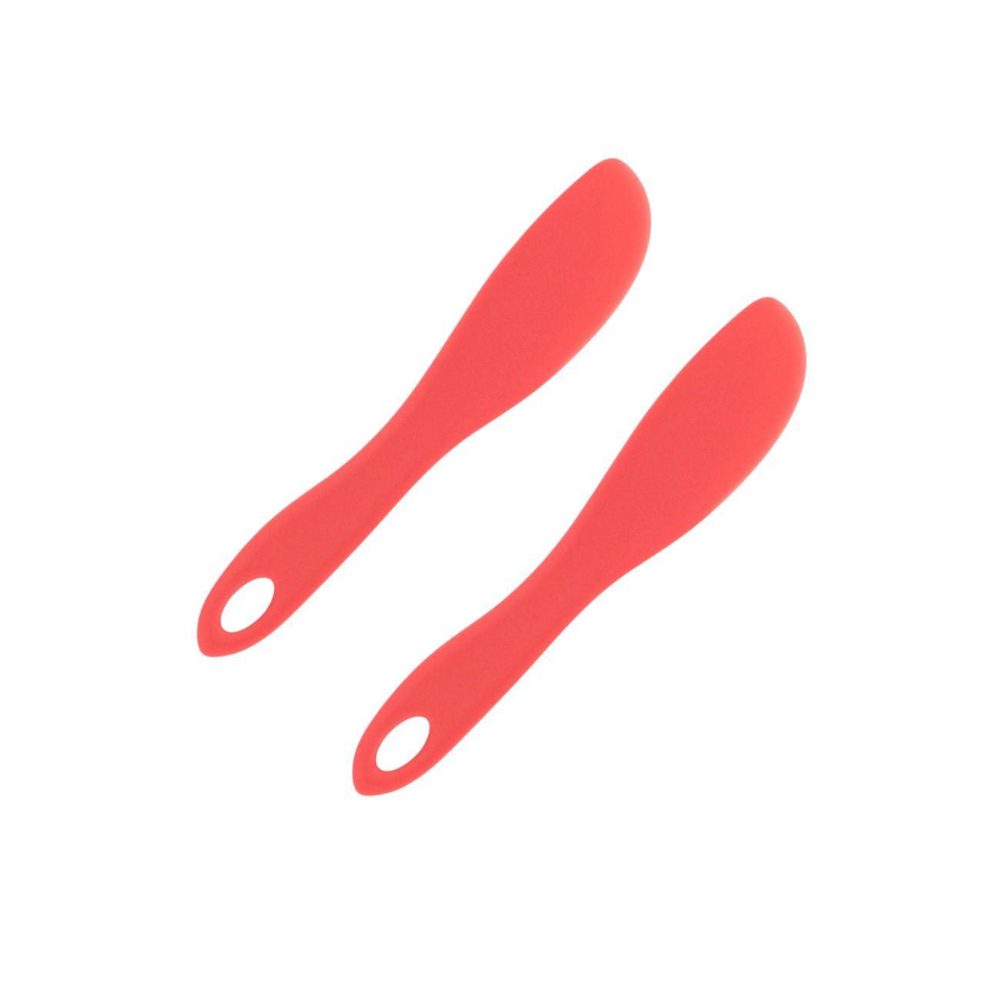 Fackelmann Set de 2 ustensiles de cuisine spatule à tartiner fackelmann petit déjeuner