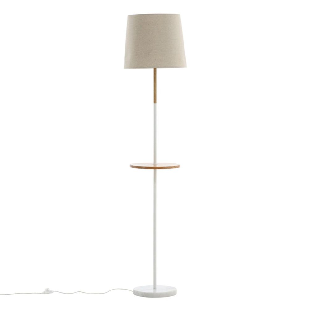 Paris Prix Lampadaire avec plateau hattman 165cm beige