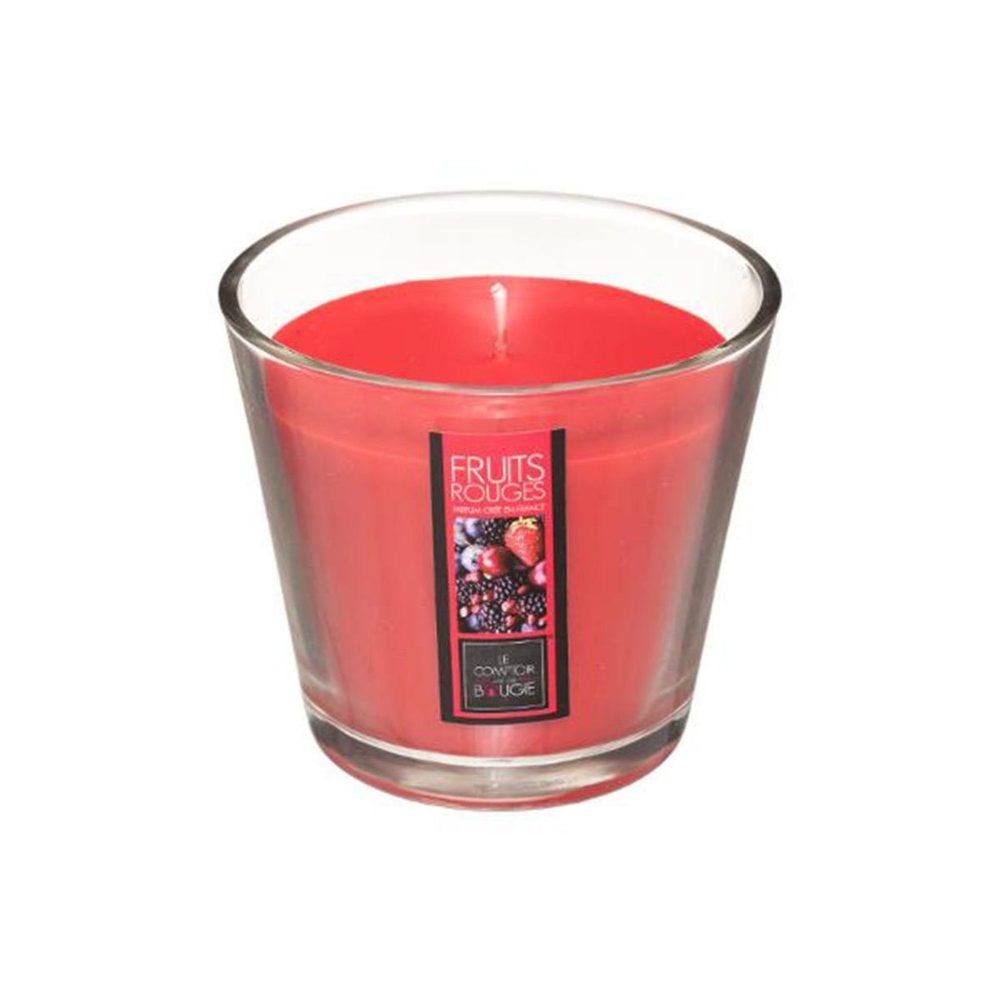 COMPTOIR DE LA BOUGIE Bougie parfumée en verre nina 190g fruits rouges