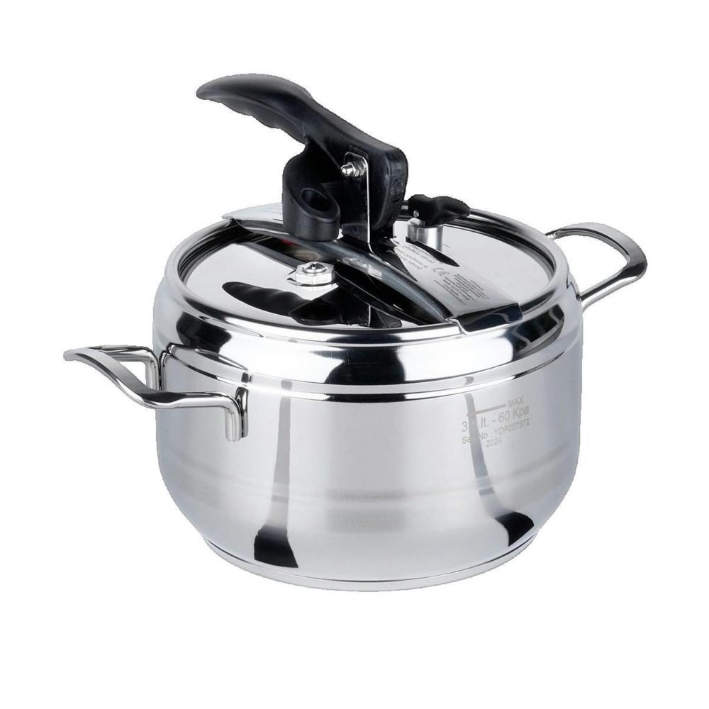 Profi Cook Autocuiseur Profi 3,5 litres acier inoxydable