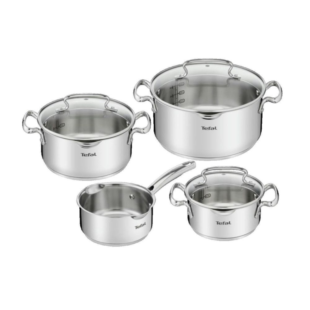 TEFAL Batterie de cuisine Tefal Duetto+ Acier inoxydable