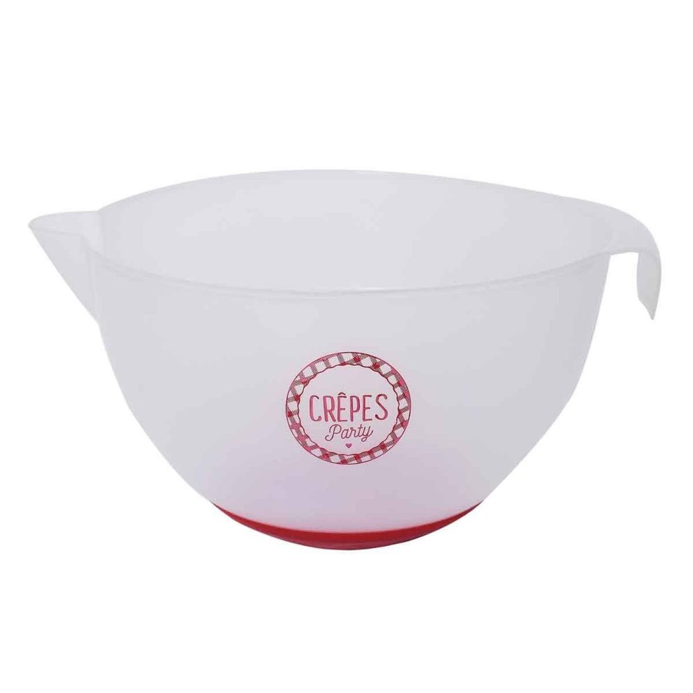 Lily Cook Bol mélangeur chandeleur 3l transparent