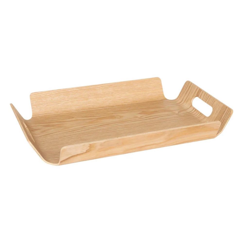 FIVE Plateau de service en bois design 40cm naturel