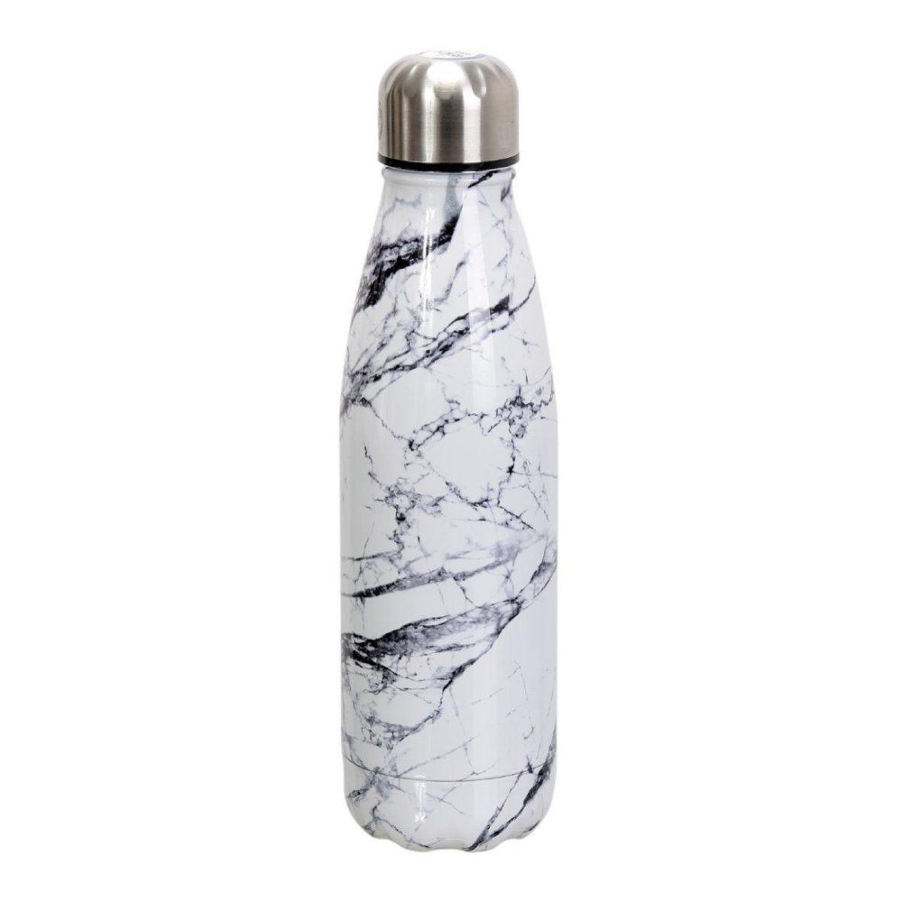 COOK CONCEPT Bouteille isotherme marbrée 50cl blanc & gris