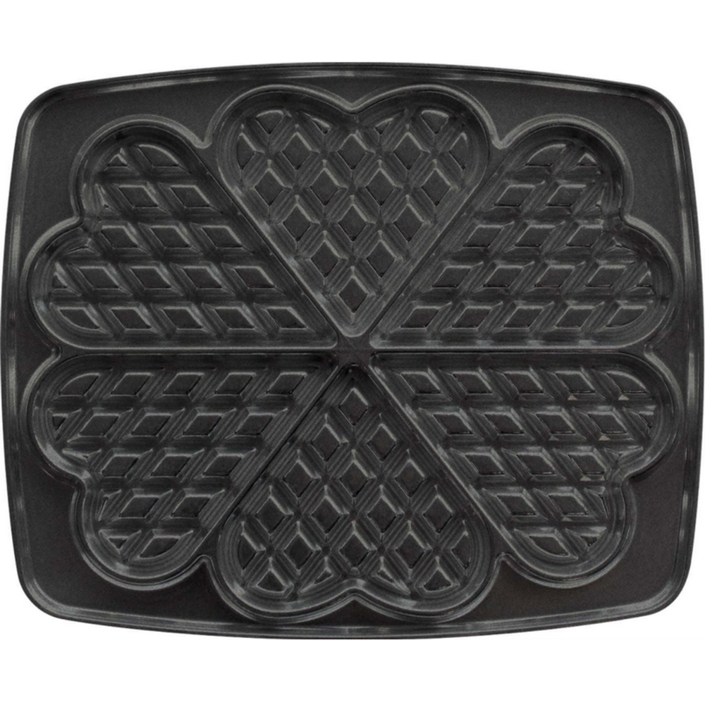 LAGRANGE Paire de plaques pour 6 gaufres c?ur pour super 2 gaufres - 030522