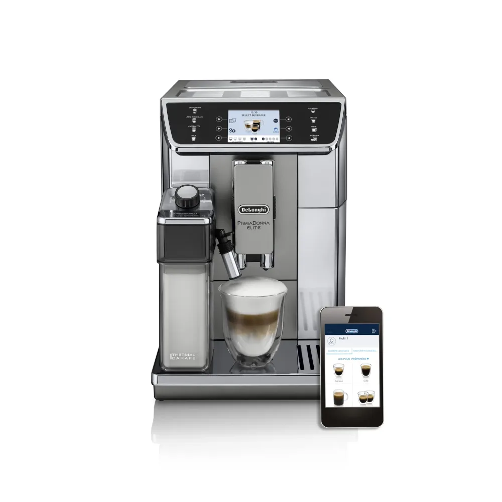 DELONGHI Machine expresso ECAM650.55.MS - Silver