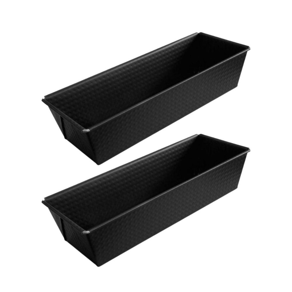 ZENKER Lot de 2 moules à cake 25,5 cm zenker black metallic