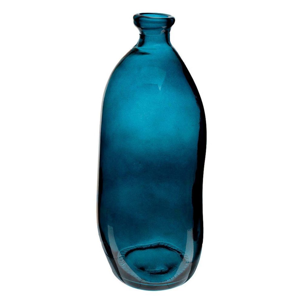 ATMOSPHERA Vase vintage en verre bouteille 51cm orage