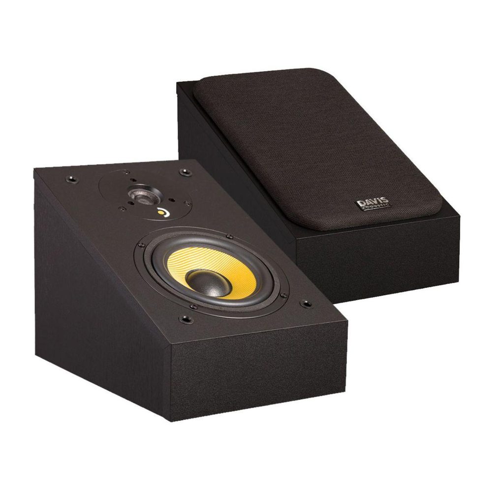 Davis Enceinte surround ariane a noir x 2