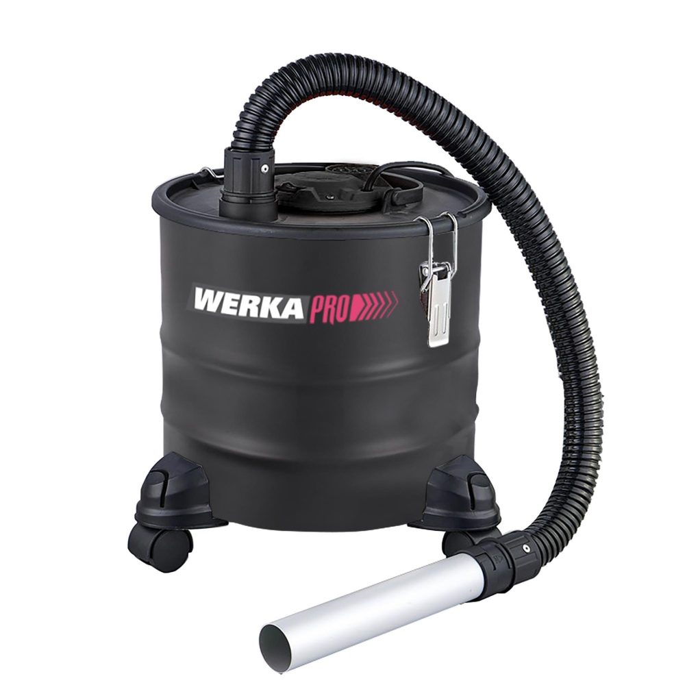 WERKAPRO Aspirateur avaleur cendre spécial poêle à granulés werka pro