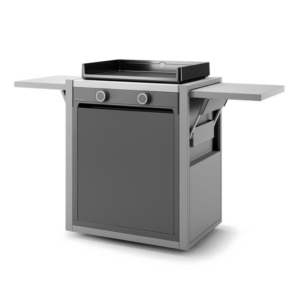FORGE ADOUR Chariot pour plancha gris - chmaf60