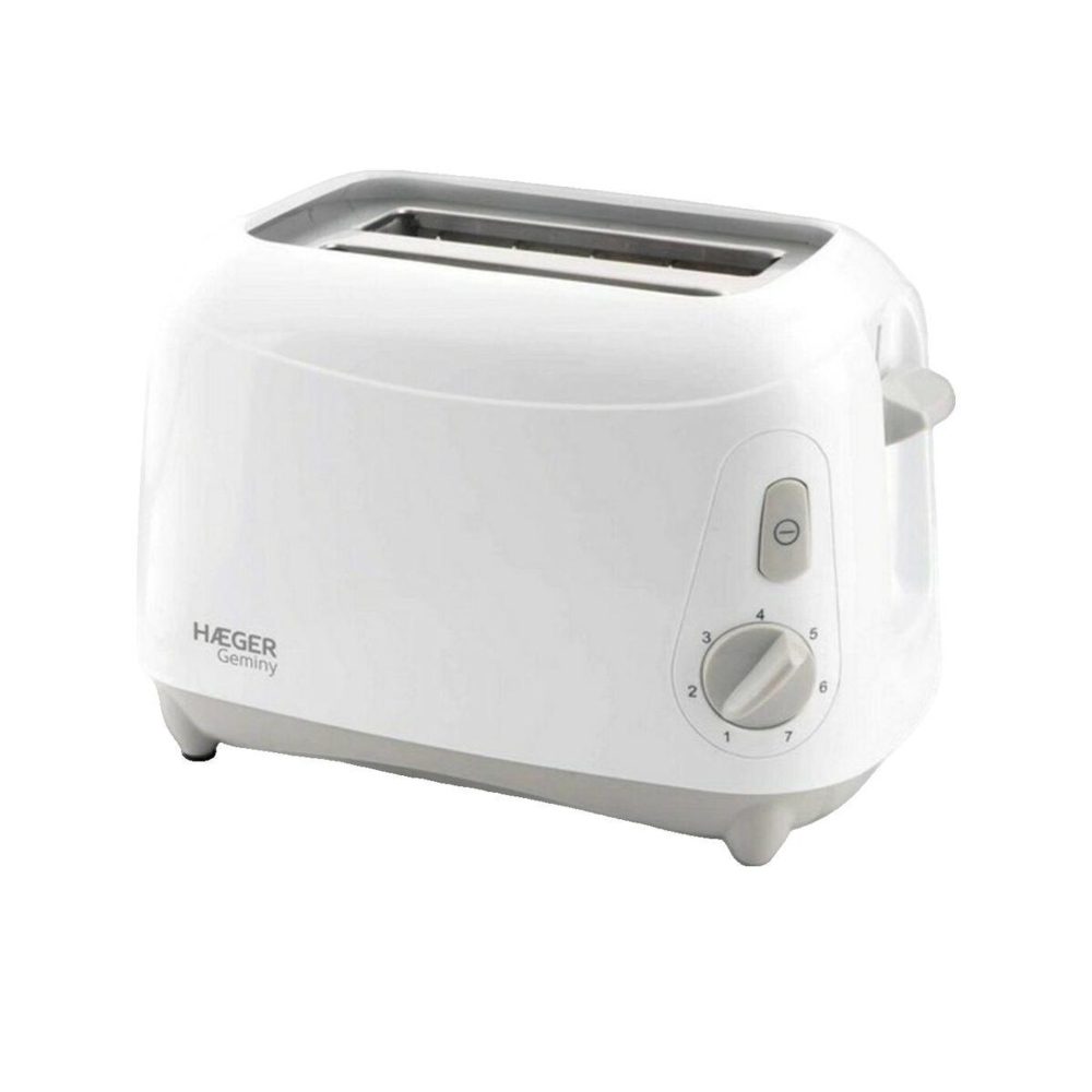 HAGER Grille-pain Haeger 5608475007606 blanc élégant