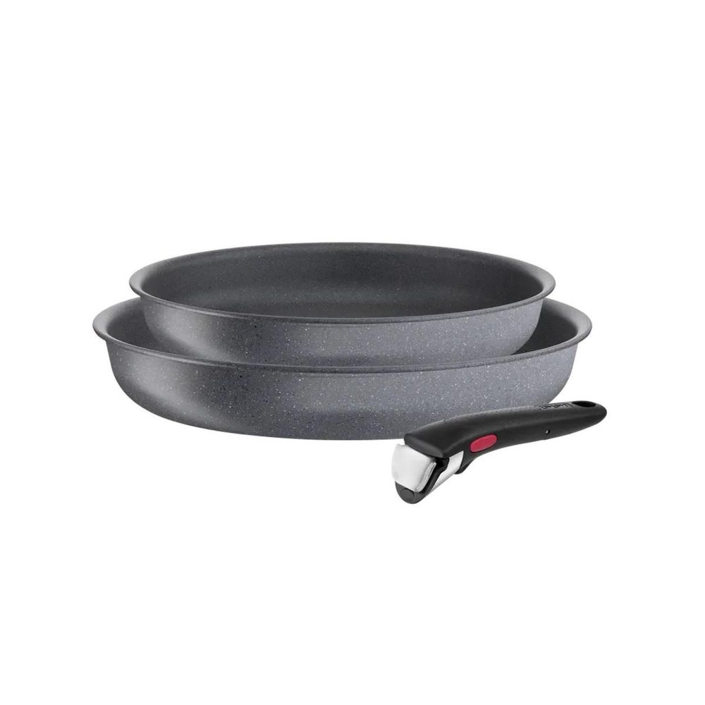 TEFAL Lot de 2 poêle anti-adhésif 24/28cm + poignée - l3969102