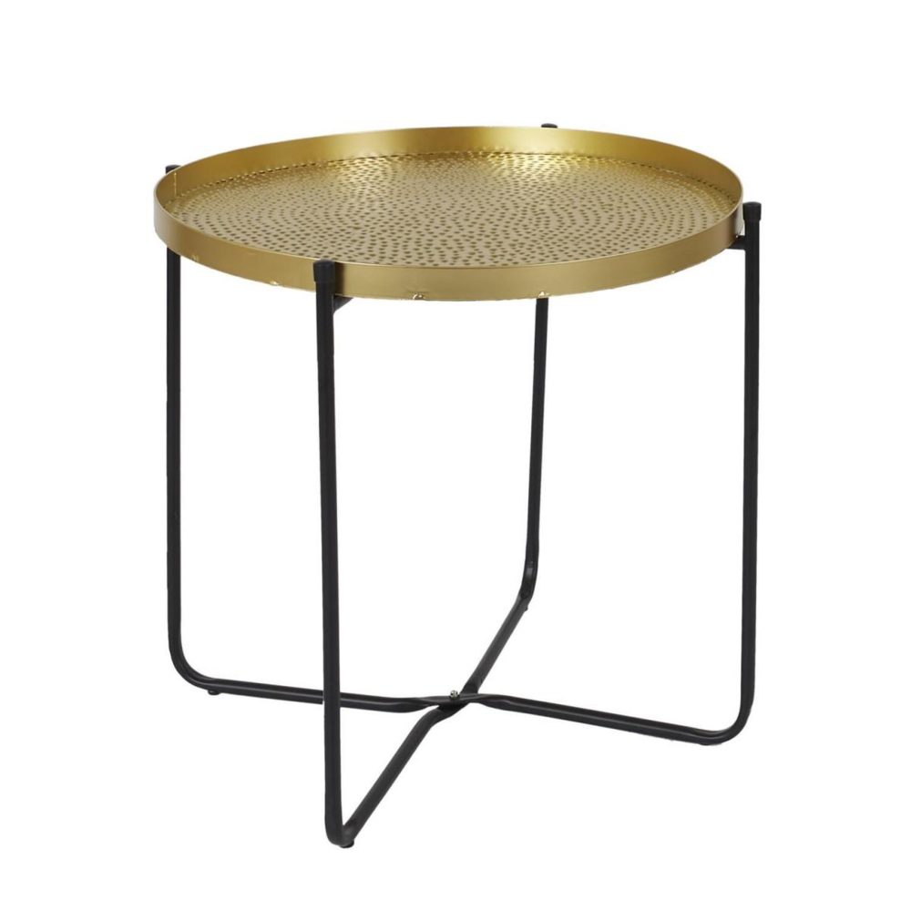 The Home Deco Factory Table d'appoint design alia 50cm or