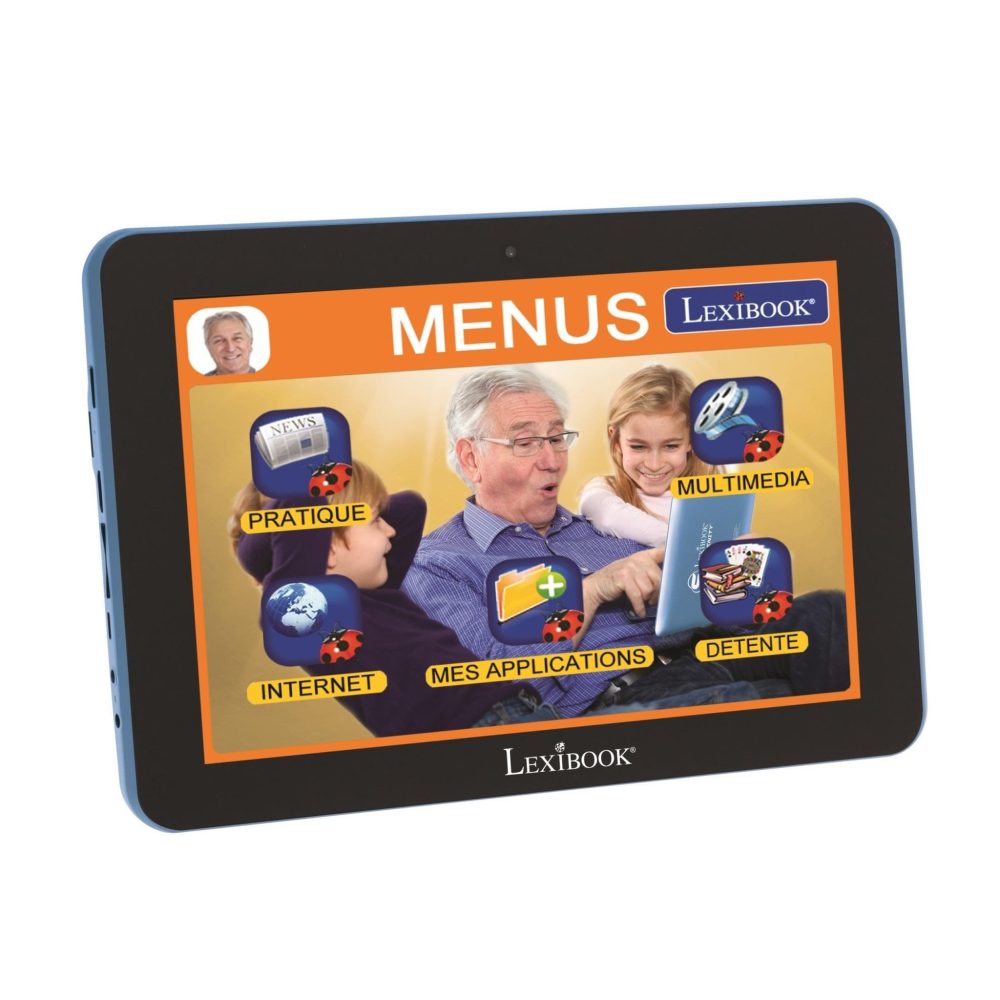 Lexibook Tablette SERENITY - 8 avec interface personnalisée (Version Française)