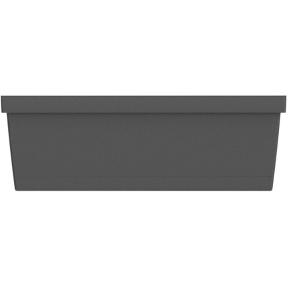 GARDENSTAR Balconnière + plateau L50 cm noir
