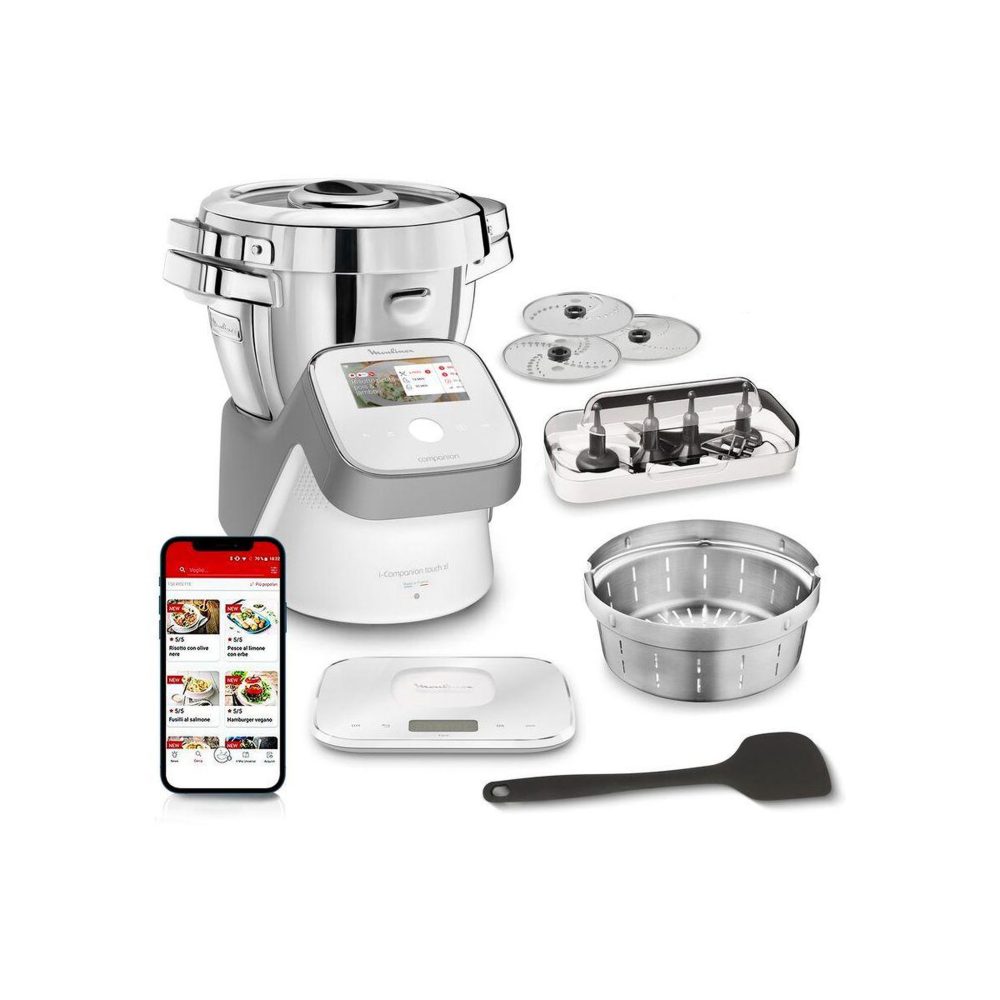 MOULINEX Robot cuiseur i companion touch xl hf938e00