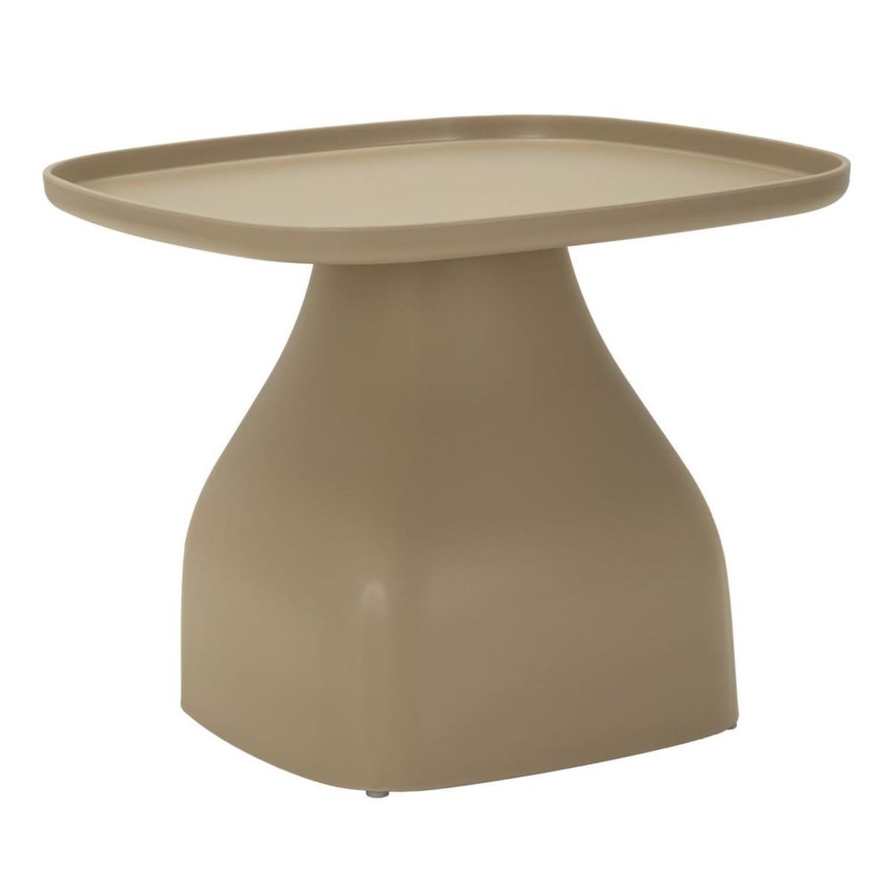 Paris Prix Table d'appoint carrée gea 38cm gris