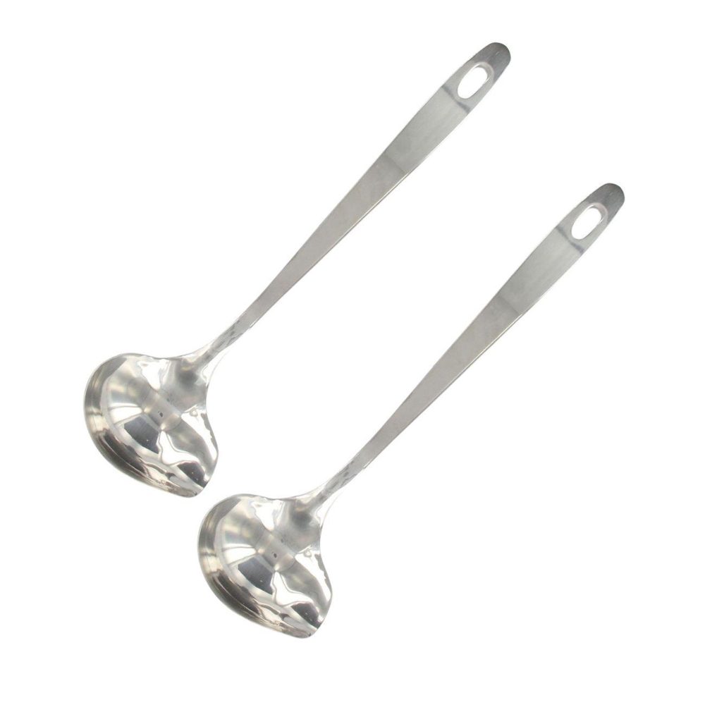 Fackelmann Set de 2 ustensiles de cuisine cuillère inox fackelmann oxford
