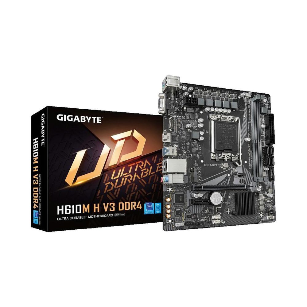 Gigabyte Carte mère Gigabyte H610M H V3 DDR4 micro ATX