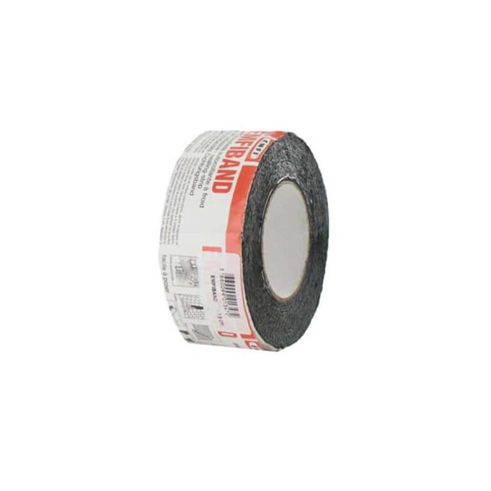 EMFI Bande d'étanchéité autocollante à froid gris plomb emfi 7.5cm x 10m