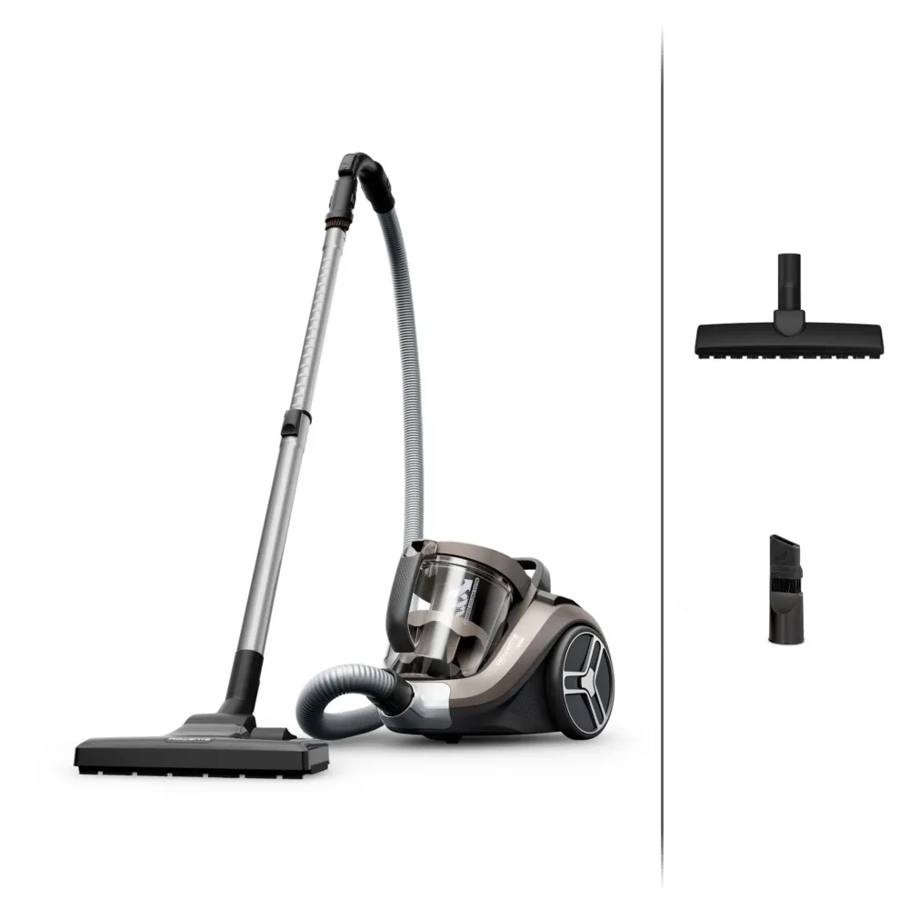 ROWENTA Aspirateur traîneau sans sac RO4B30EA - Gris fumé