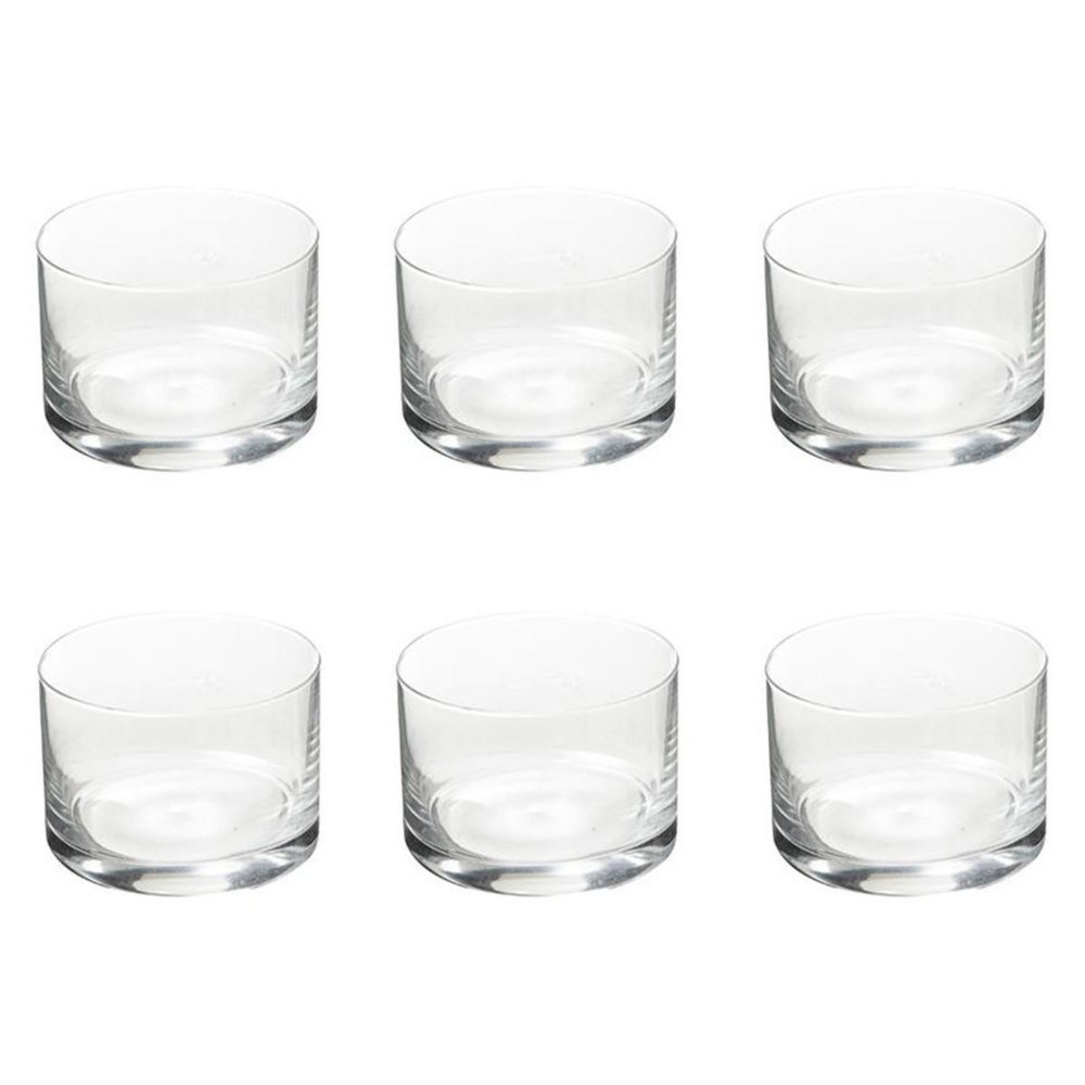 SECRET DE GOURMET Lot de 6 verrines droites paris 28cl transparent