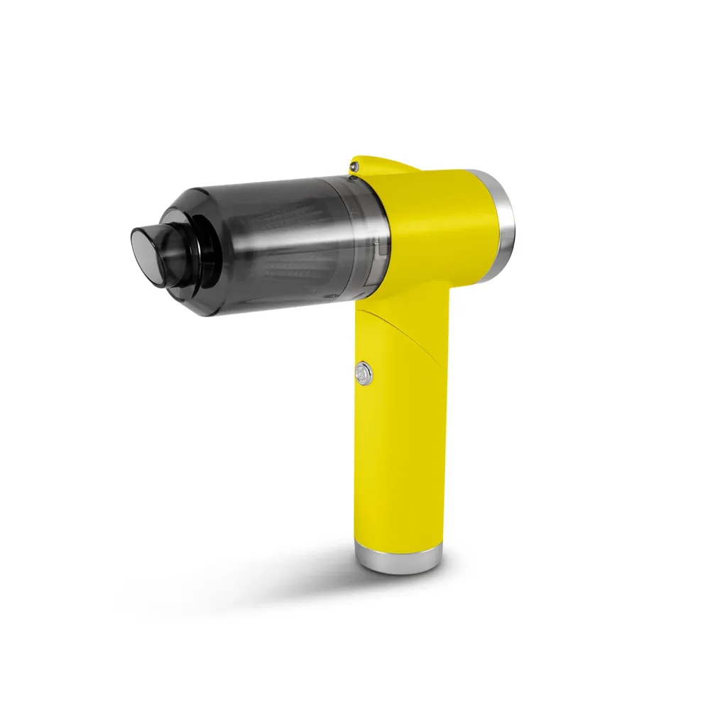 VORTEX Aspirateur à main sans fil pliable CRC90 - Jaune