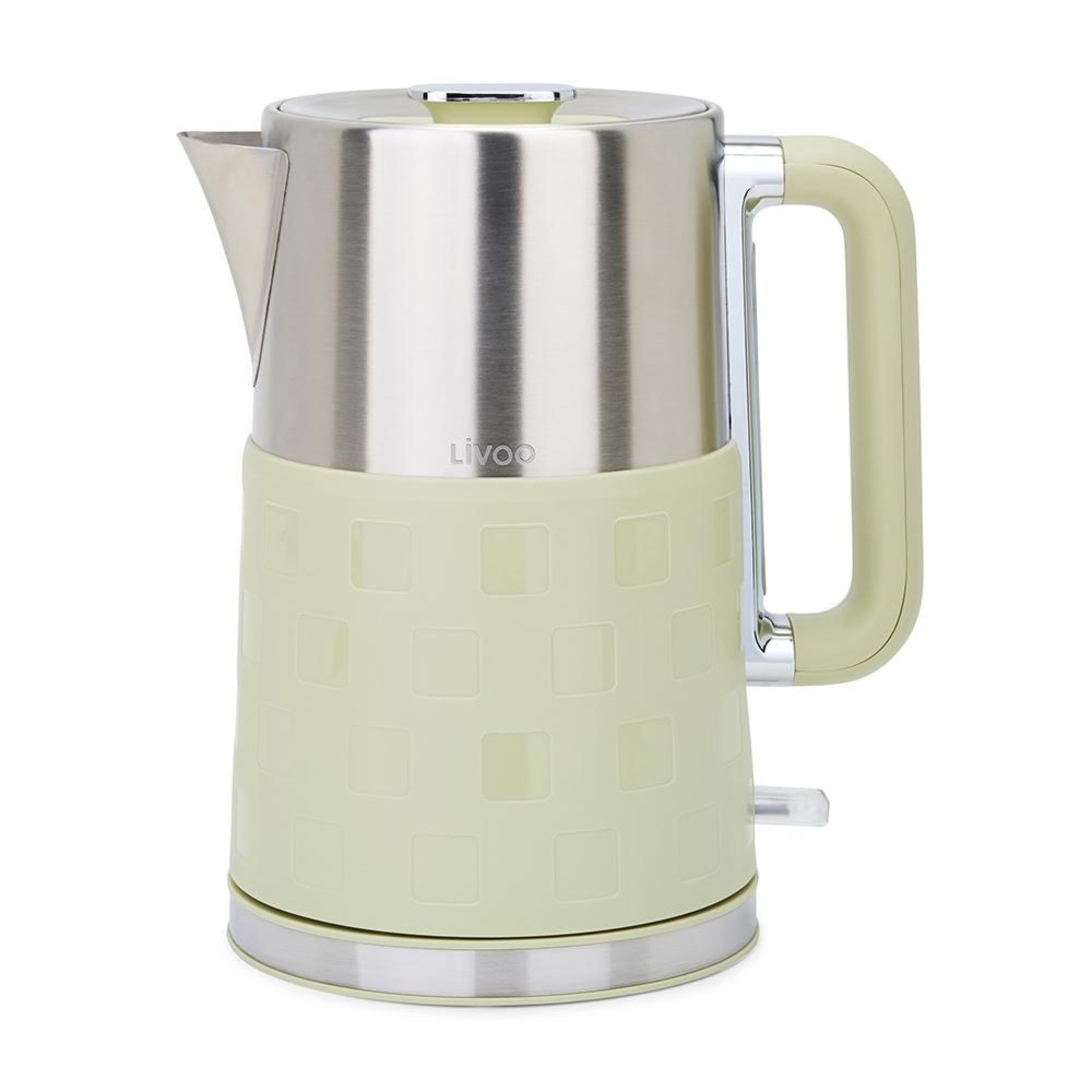 LIVOO Bouilloire électrique 1.7l 2200w vert - dod204