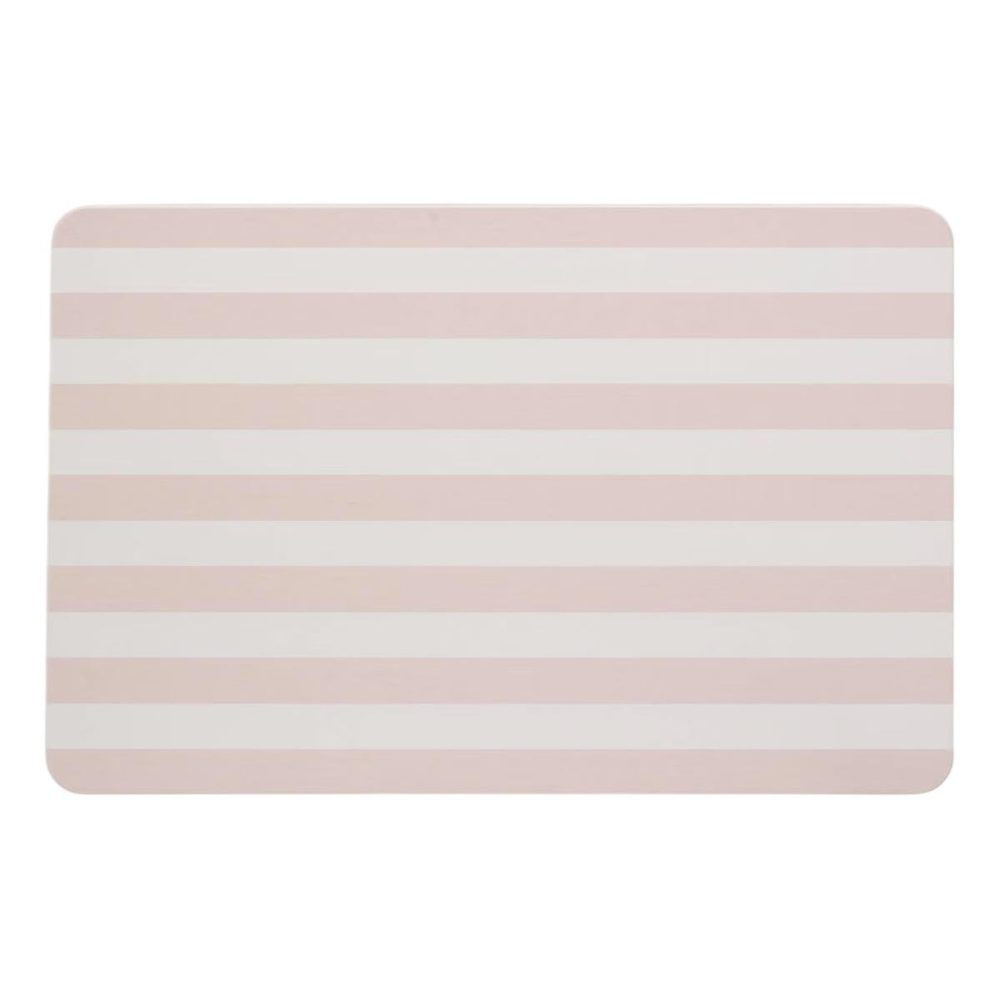 FIVE Tapis de bain en diatomite strio 39x60cm rose