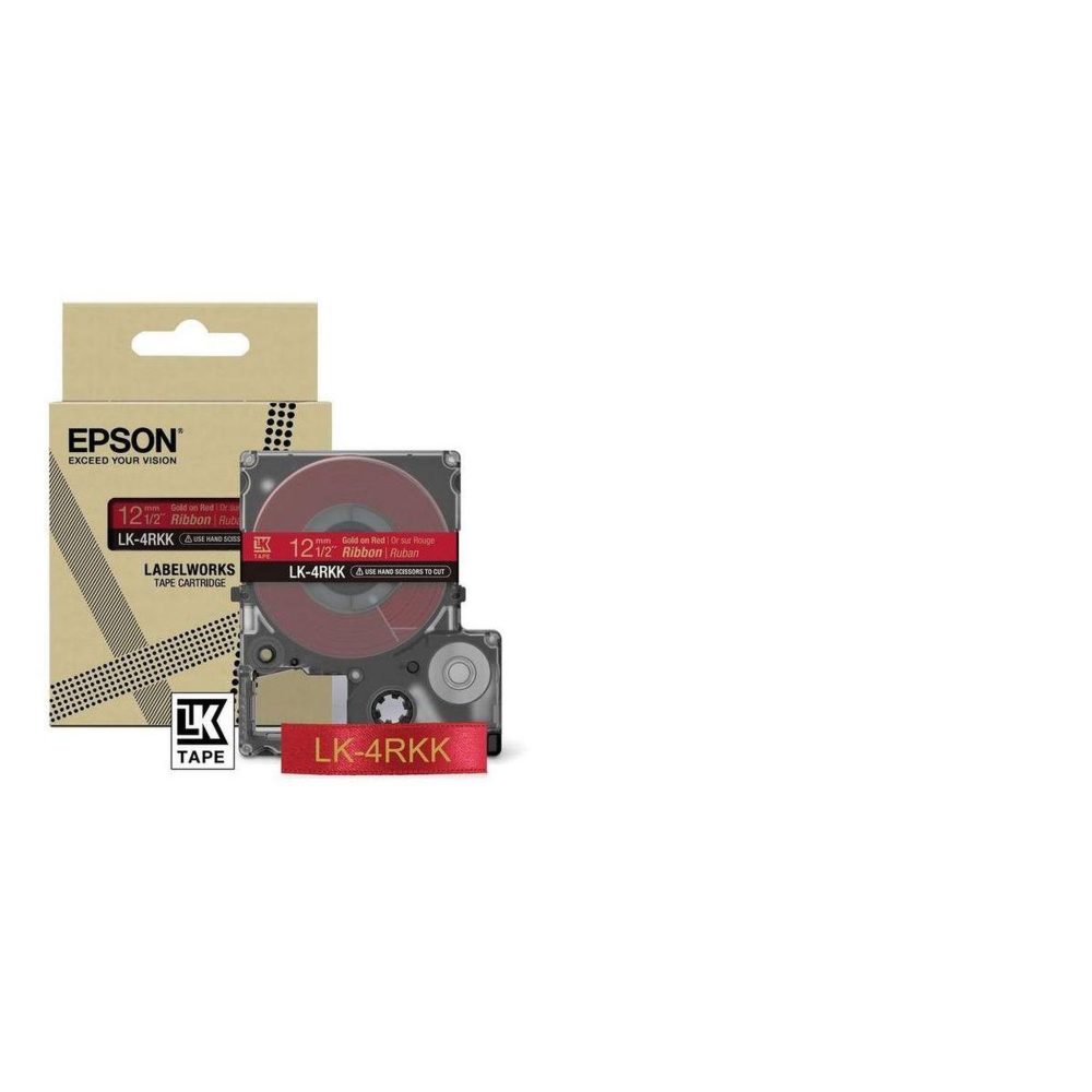 Epson Accessoire lk-4rkk or et rouge 12mm sur 5m