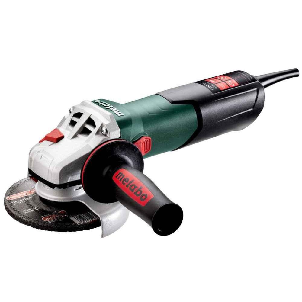 METABO SAS Meuleuse 125 mm wev 11-125 quick - 1100w - vitesse de rotation réglable