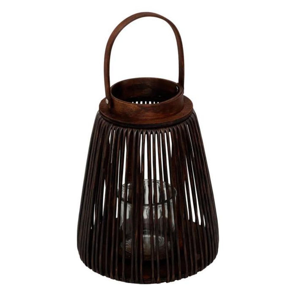 ATMOSPHERA Lanterne Avec Anse Hopia 31cm Marron