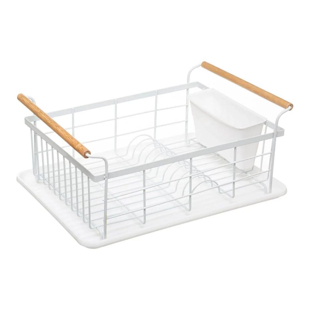 FIVE Égouttoir & Range-Couverts Modern 46cm Blanc