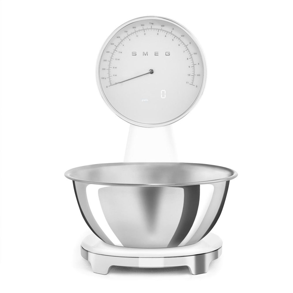 SMEG Balance de cuisine électronique 5kg - ksf01whww