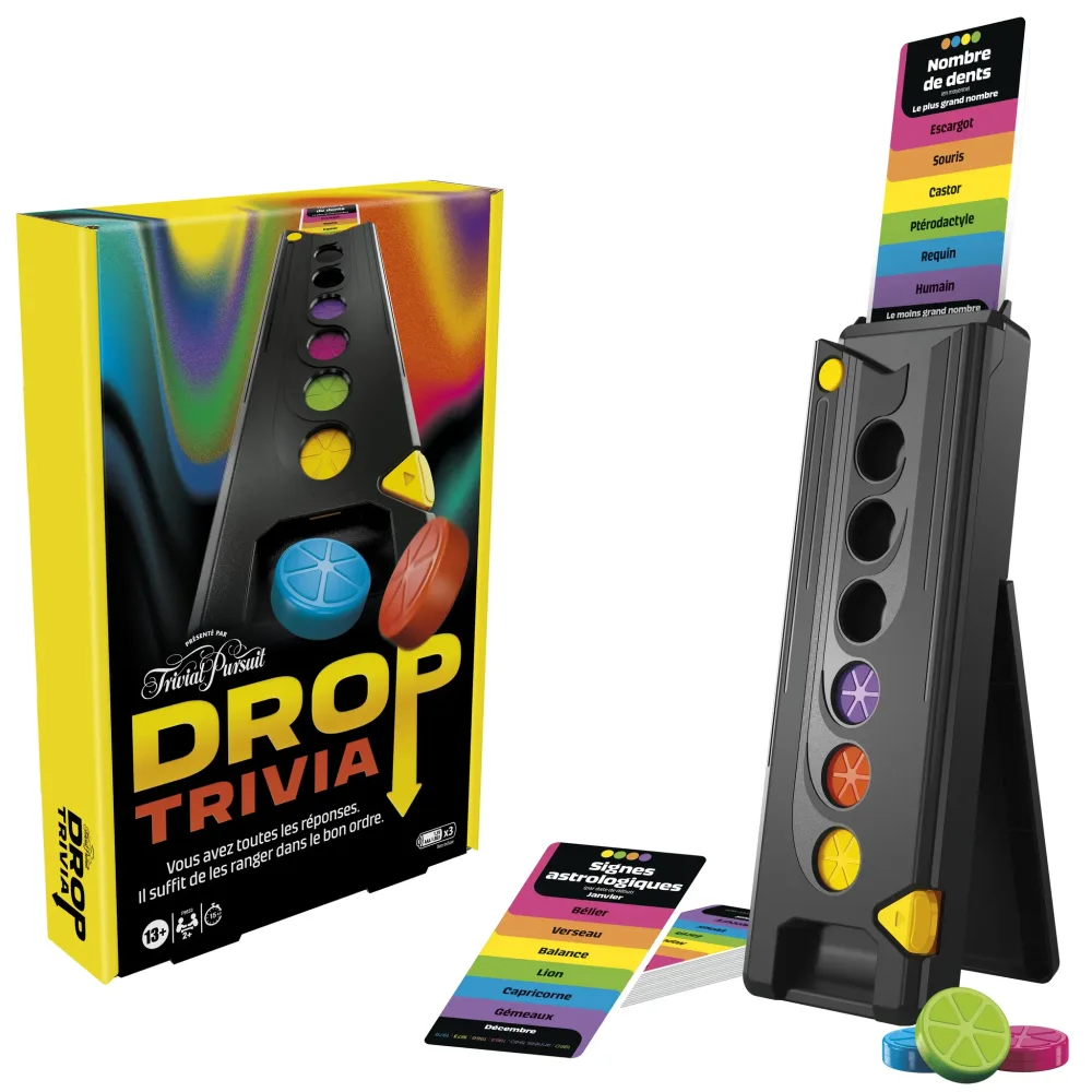 HASBRO Jeu Trivial Pursuit Drop Trivia