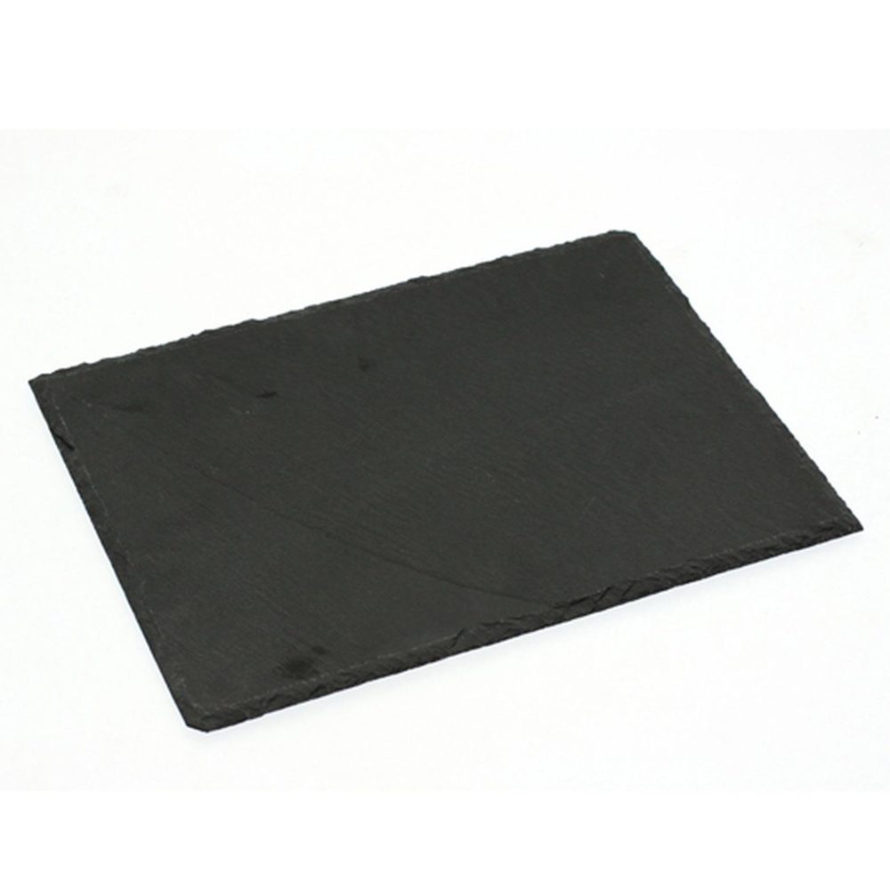 SECRET DE GOURMET Assiette en ardoise - L. 24 cm