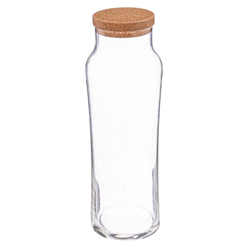SECRET DE GOURMET Carafe en verre spring 1l transparent