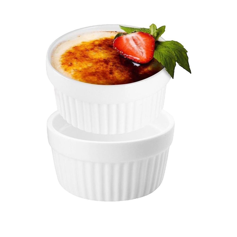 Mondex Cocotte en céramique Mondex 185 ml blanche