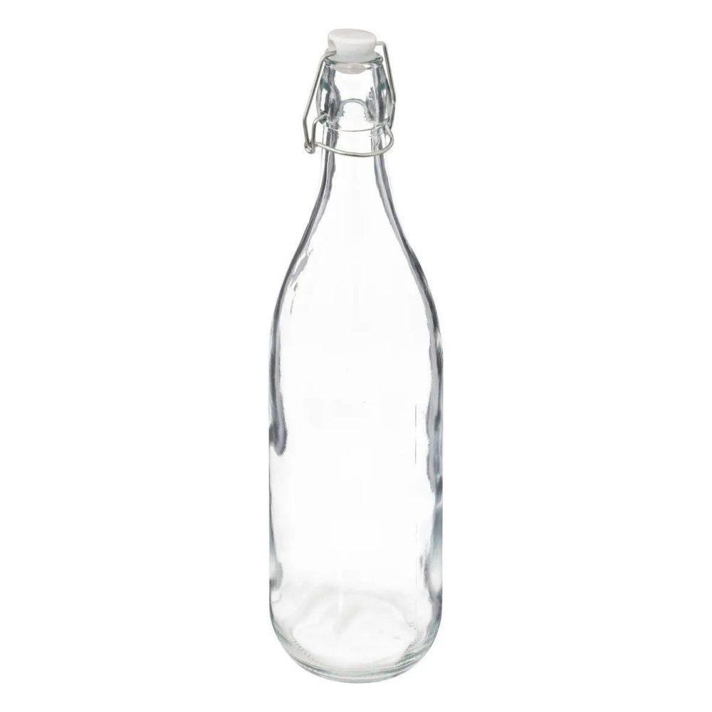 SECRET DE GOURMET Bouteille en verre limonade 1l transparent