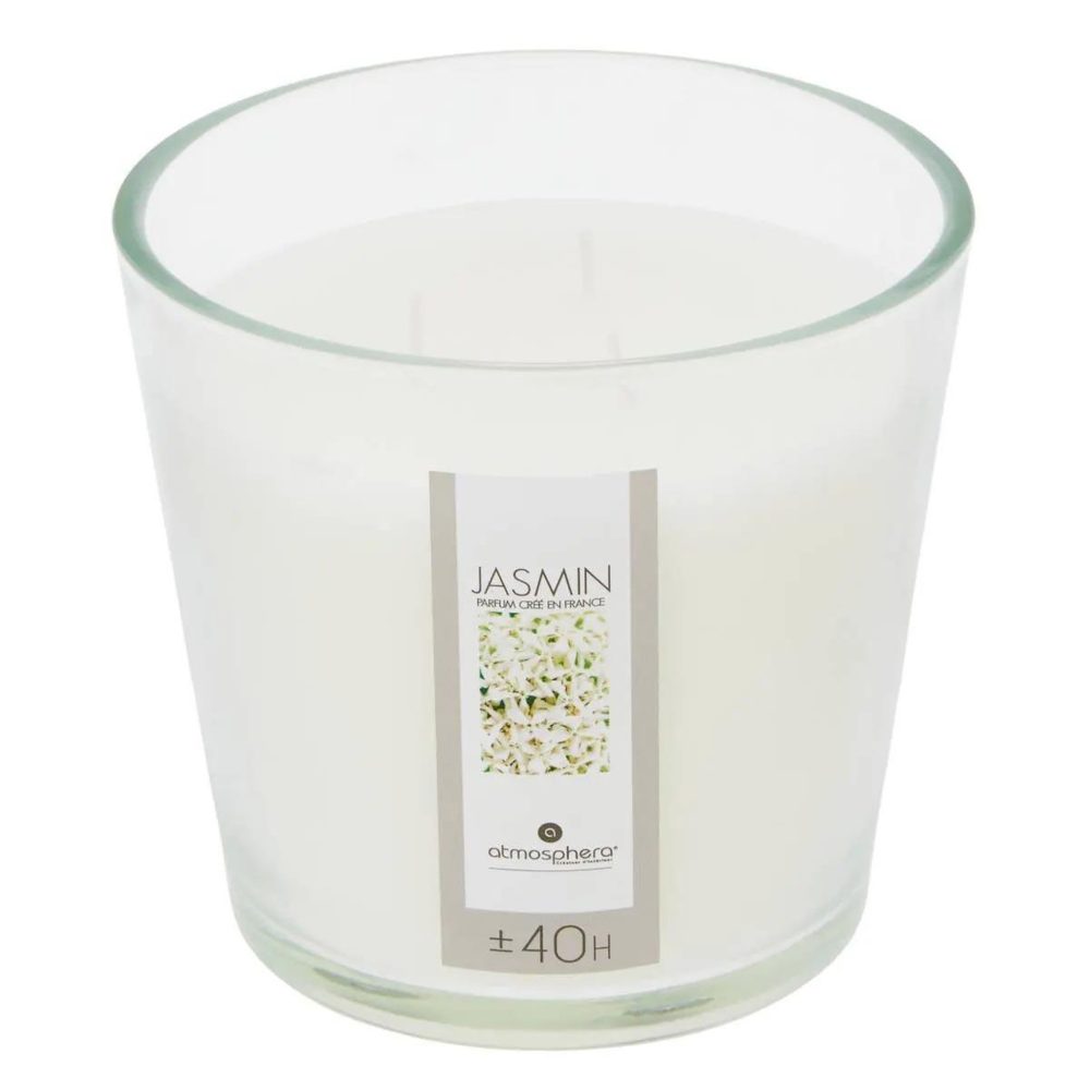 COMPTOIR DE LA BOUGIE Bougie parfumée nina 500g jasmin