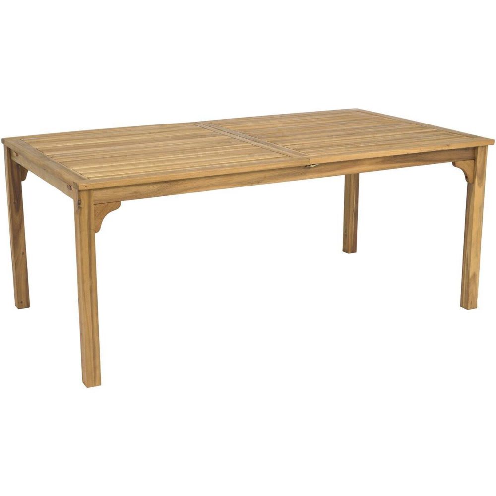 Habitat et Jardin Table de jardin extensible en bois 180/240 cm valladolid – 6 à 10 places - marron